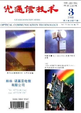 1998年3月 光通信技术迎来新纪元，光学通信产品再升级